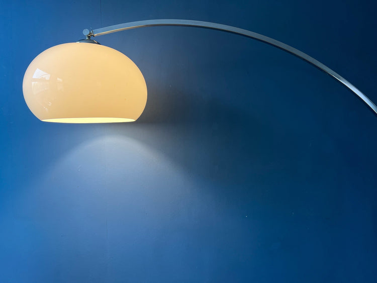Mid Century Goffredo Reggiani Space Age Arc Floor Lamp