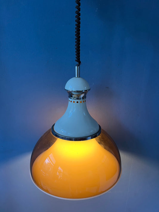 Vintage Stilux Milano Space Age Pendant Lamp
