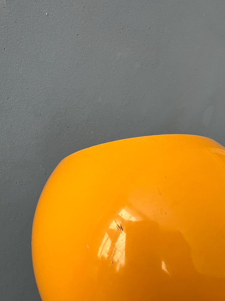 Vintage Yellow GEPO Eyeball Wall Lamp