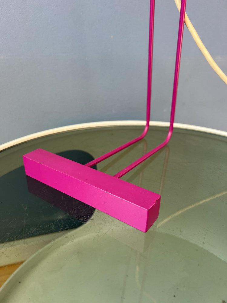 Playful Vintage Purple Pink Eyeball Desk Lamp