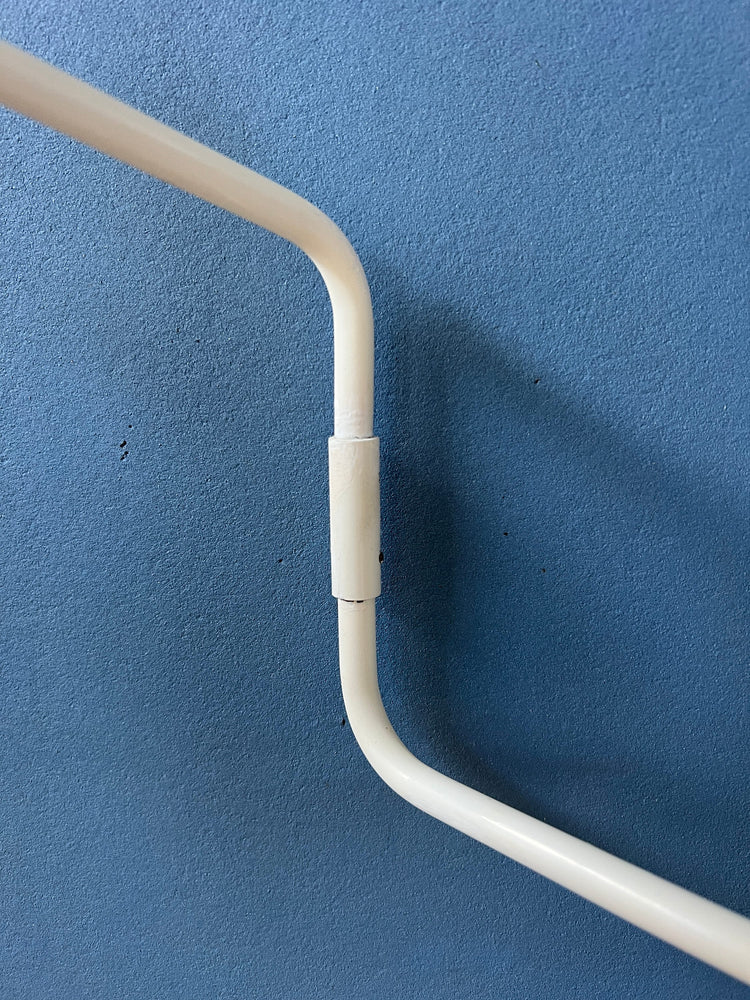 Anvia Elbow Table Lamp by Hoogervorst - White Swing-Arm Desk Light - Mid Century Office Lamp