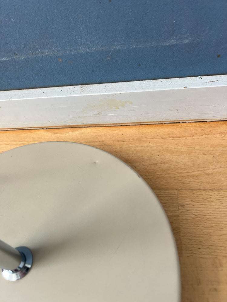 Mid Century Beige Dijkstra Space Age Floor Lamp