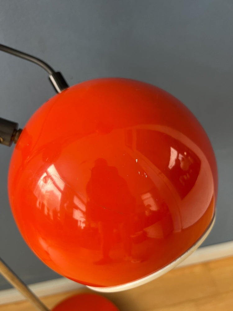 Orange - Red Space Age Eyeball Floor Lamp