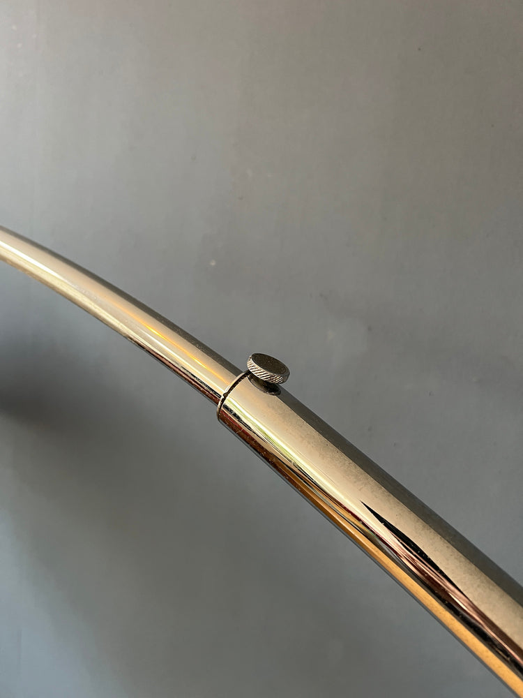 Mid Century Guzzini Space Age Arc Floor Lamp