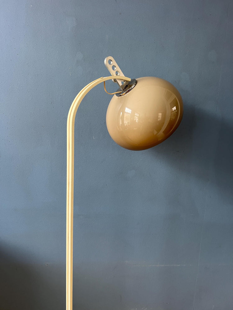 White Mushroom Space Age Floor Lamp by Dijkstra