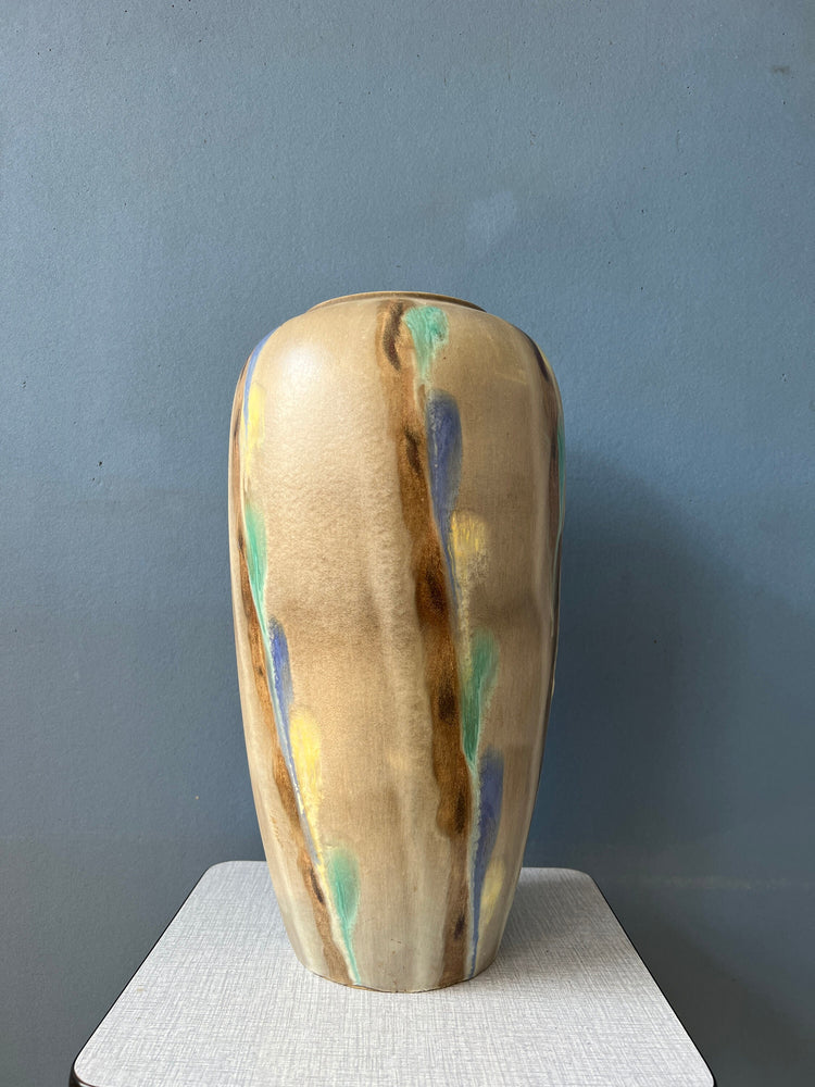 Colourful West Germany Ceramic Vase