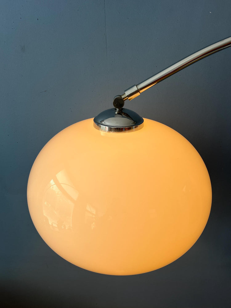 Small Mid Century Goffredo Reggiani Space Age Arc Floor Lamp