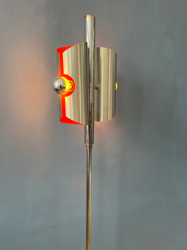 Vintage Space Age Floor Lamp by Polam (not Raak)