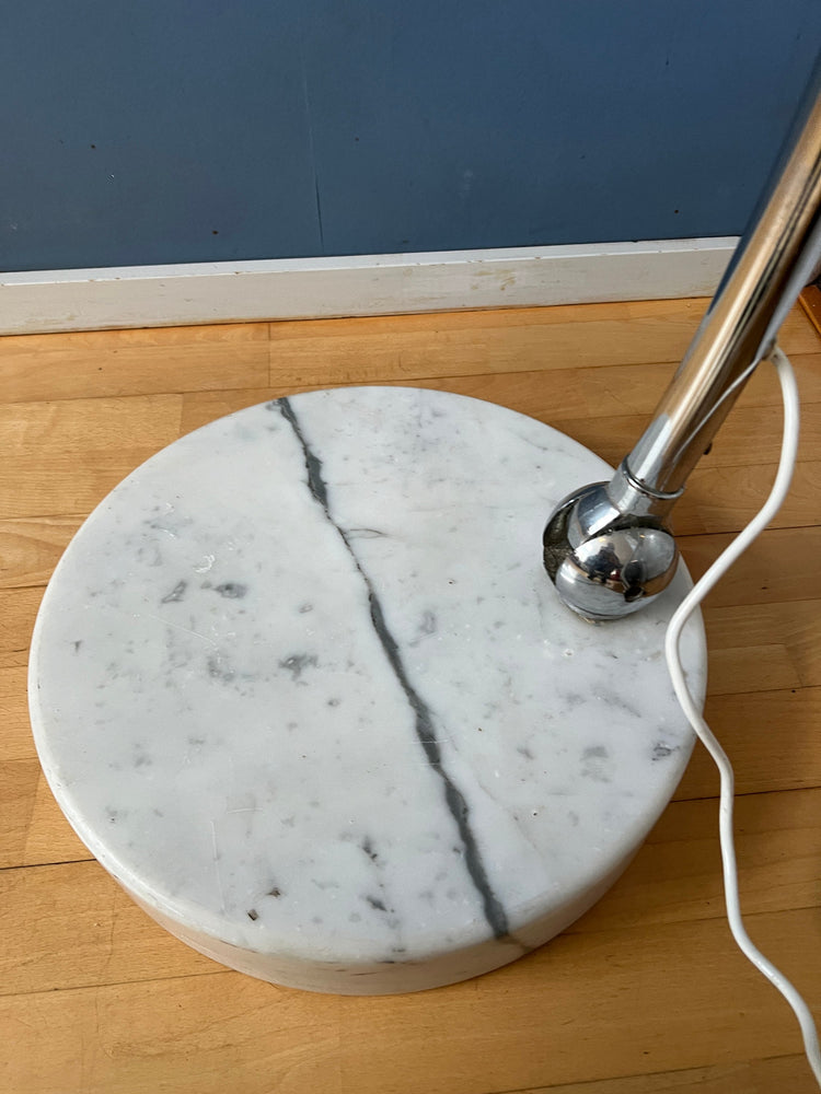 Mid Century Guzzini Space Age Arc Floor Lamp