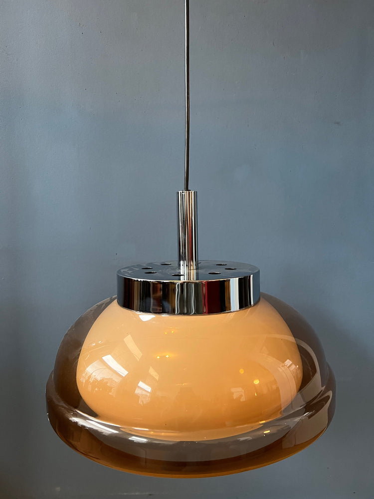 Vintage Herda Space Age Pendant / Mid Century Lamp