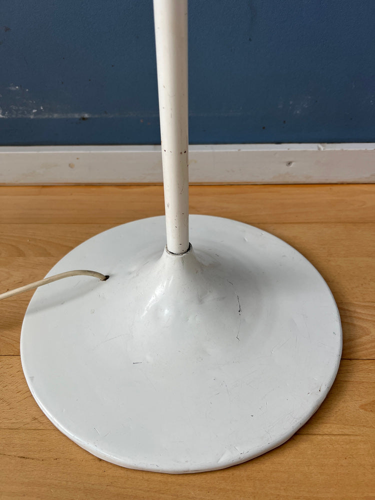 Mid-Century White Willem Hagoort Floor Lamp