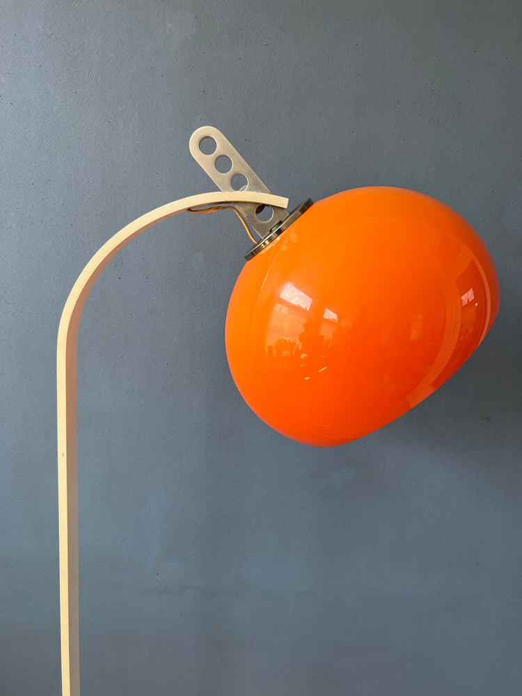 Orange Mushroom Space Age Floor Lamp by Dijkstra