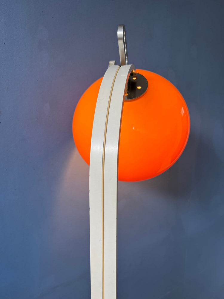 Orange Mushroom Space Age Floor Lamp by Dijkstra