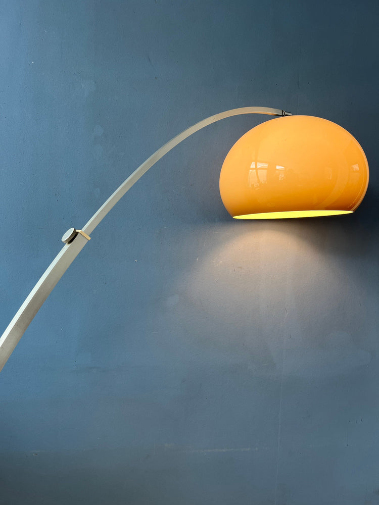 Vintage Mid Century GEPO Space Age Mushroom Arc Floor Lamp