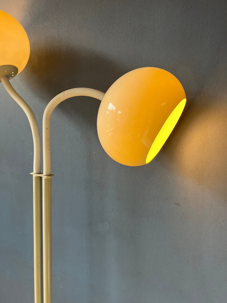 Light Gray Dijkstra Space Age Mushroom Floor Lamp