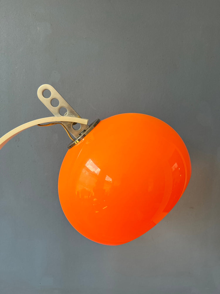 Orange Mushroom Space Age Floor Lamp by Dijkstra