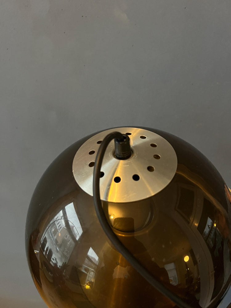 Vintage Mid Century Dijkstra Globe Space Age Wall Lamp