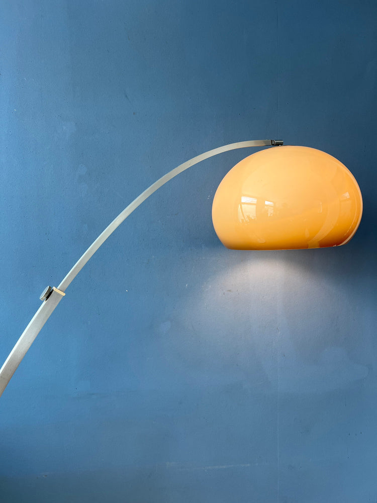 Vintage Mid Century GEPO Space Age Mushroom Arc Floor Lamp