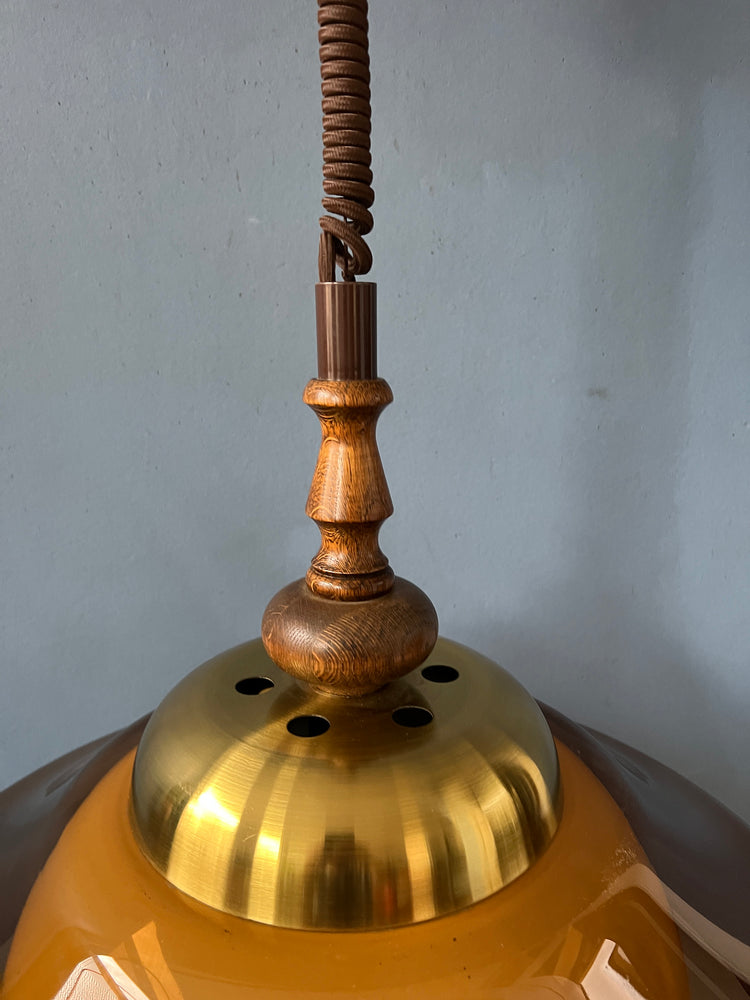 Mid Century Dijkstra Space Age Pendant Lamp