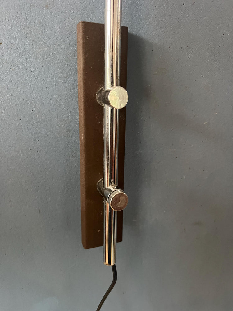 Mid Century Space Age Herda Mushroom Arc Wall Lamp