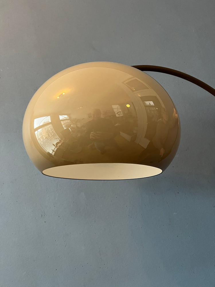 Mid Century Dijkstra Space Age Mushroom Arc Wall Lamp
