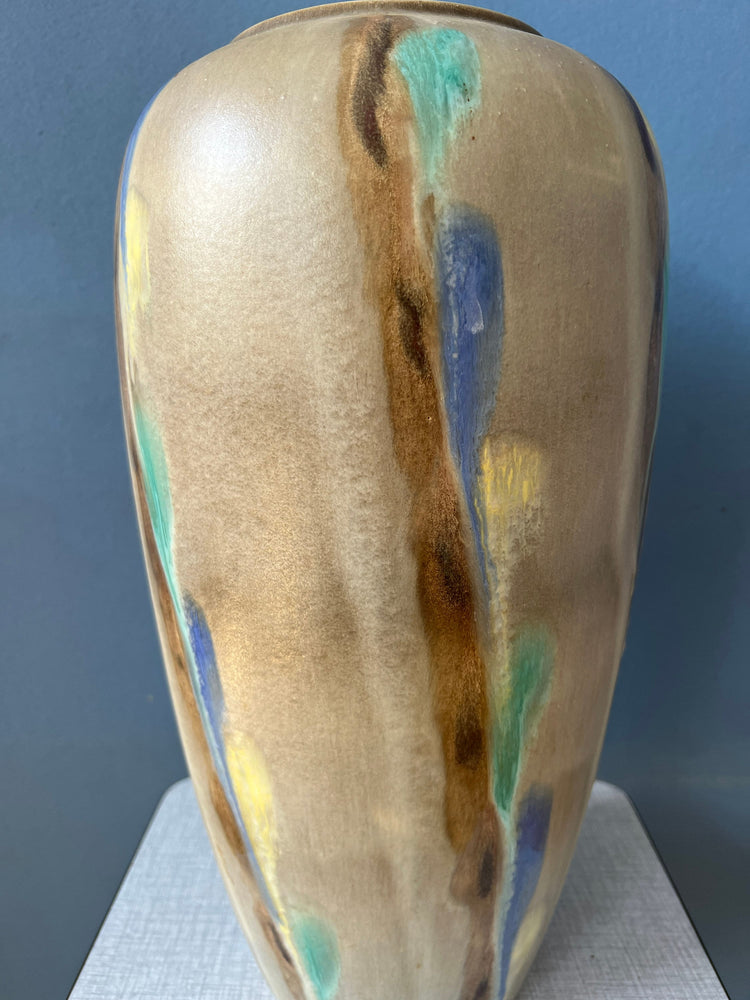 Colourful West Germany Ceramic Vase