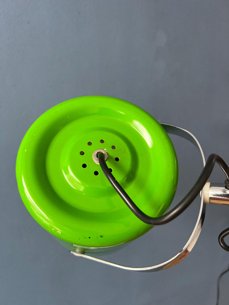 Anvia Wall Lamp - Space Age Wall Sconce - Green Light Fixture - Arc Lamp