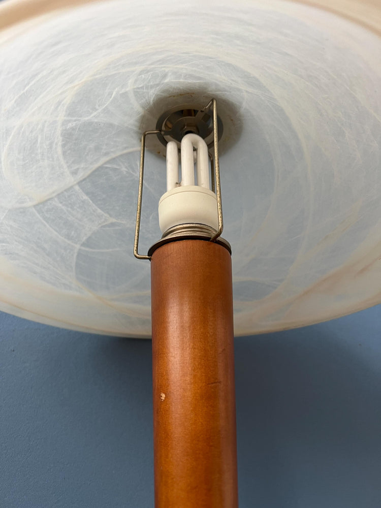 Post Modern Mushroom Table Lamp - Art Nouveau Glass Table Lamp