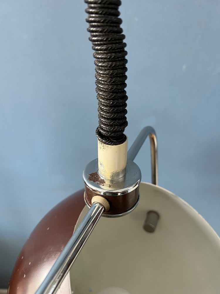 Brown GEPO Mid Century Eyeball Pendant Lamp