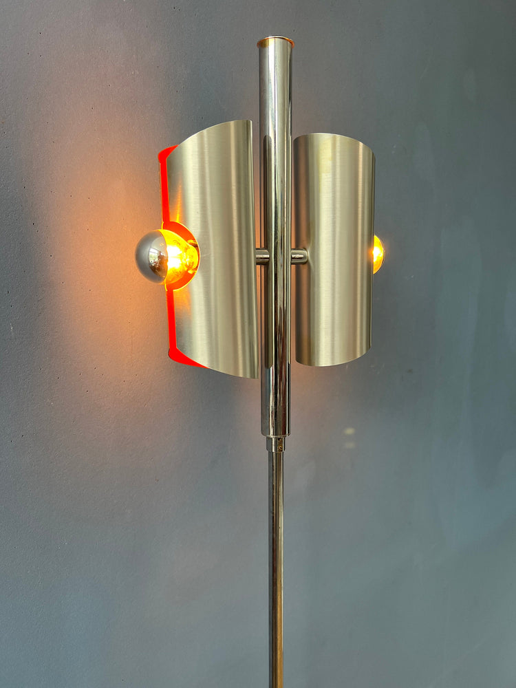 Vintage Space Age Floor Lamp by Polam (not Raak)