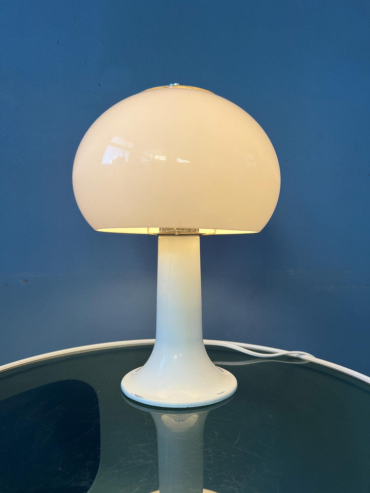 Mid Century Herda Space Age Mushroom Table Lamp