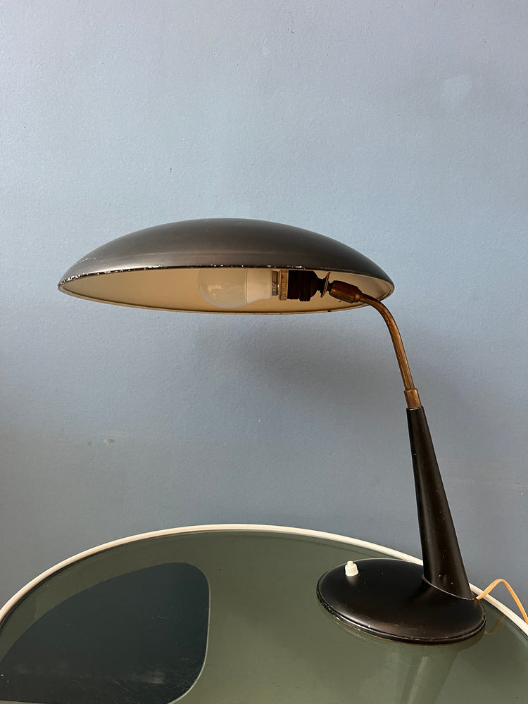 Black Vintage Christian Dell Desk Lamp for Kaiser Leuchten