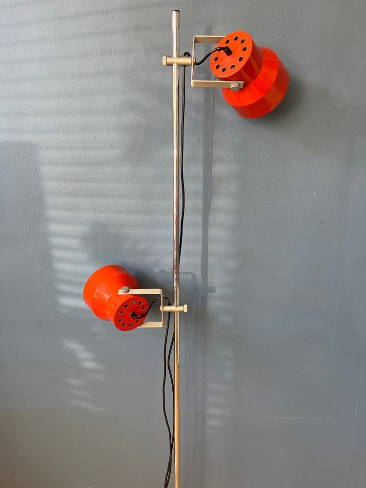 Anvia Orange Mid Century Space Age Floor Lamp