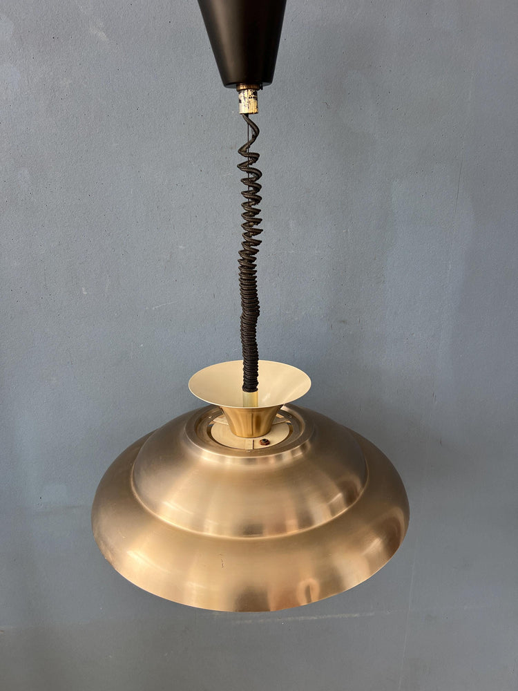 Vintage Mid Century Dijkstra UFO Hanging Lamp