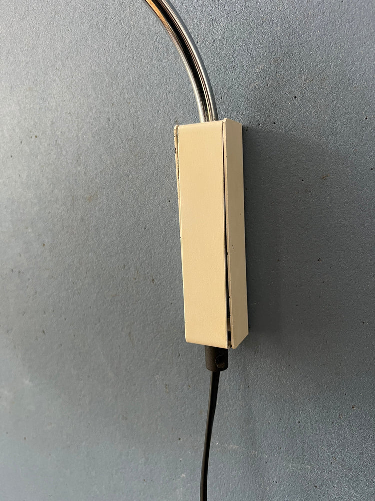 Vintage Space Age Anvia Mushroom Arc Wall Lamp