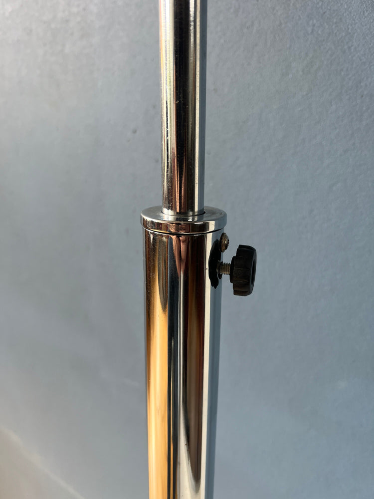 80s Kare Design Space Age Arc Floor Lamp with Acrylic Glass Shade