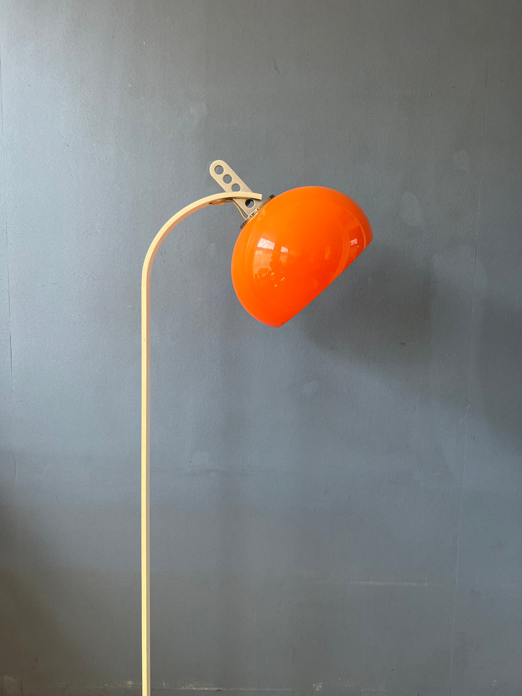Orange Mushroom Space Age Floor Lamp by Dijkstra