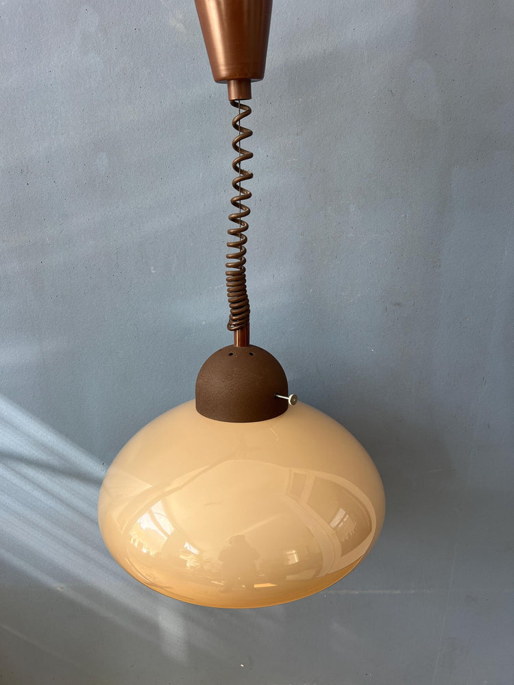 Dijkstra Acrylic Glass Space Age Mushroom Pendant Lamp