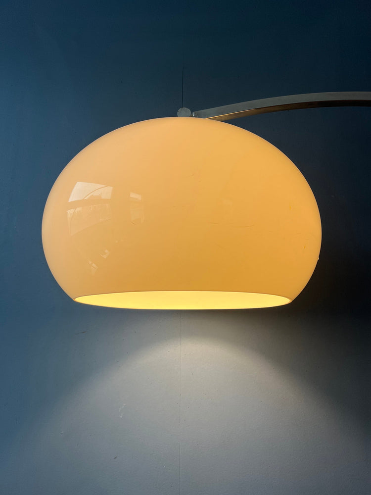 Mid Century Goffredo Reggiani Space Age Arc Floor Lamp