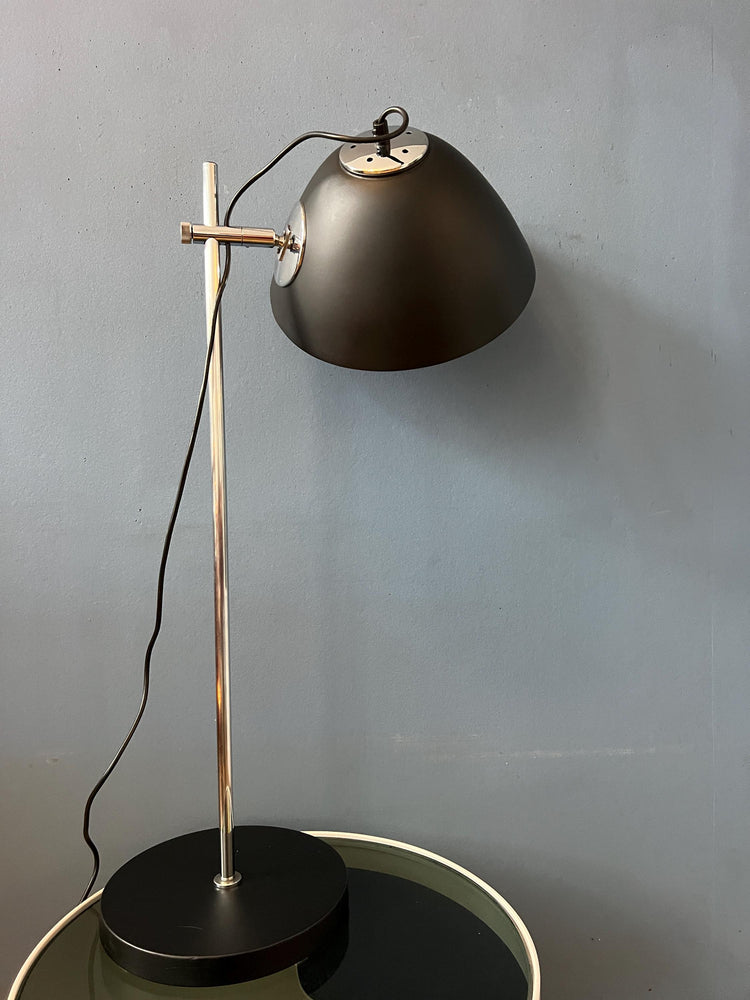 Black Mid Century Dijkstra Flexible Desk Lamp