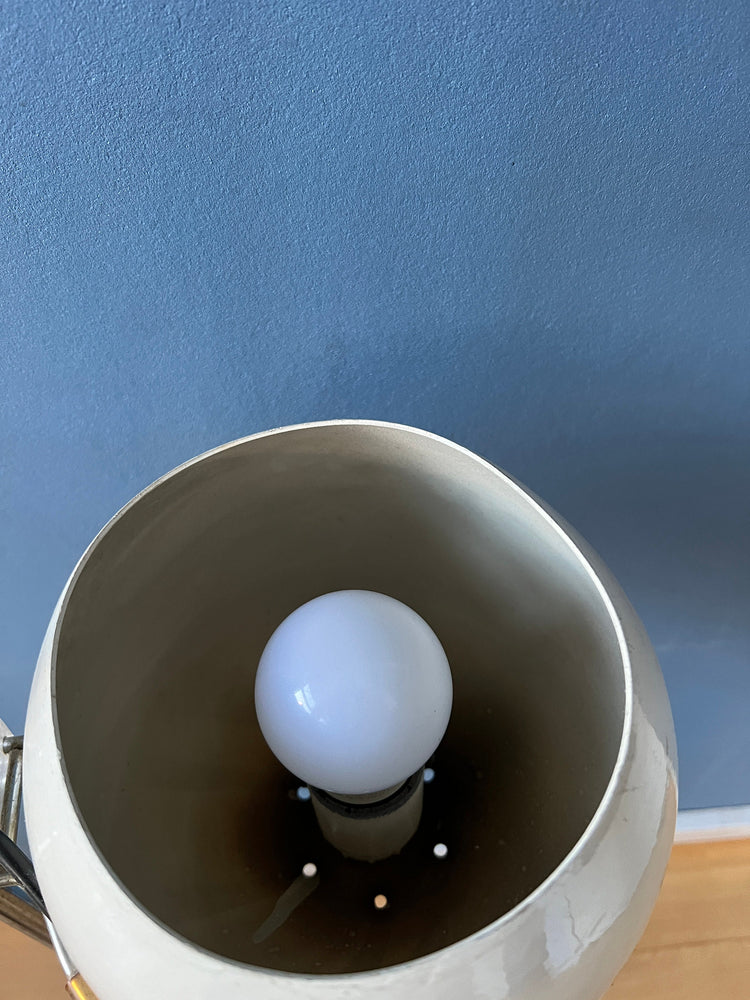 70s Mid Century Beige GEPO Eyeball Floor Lamp