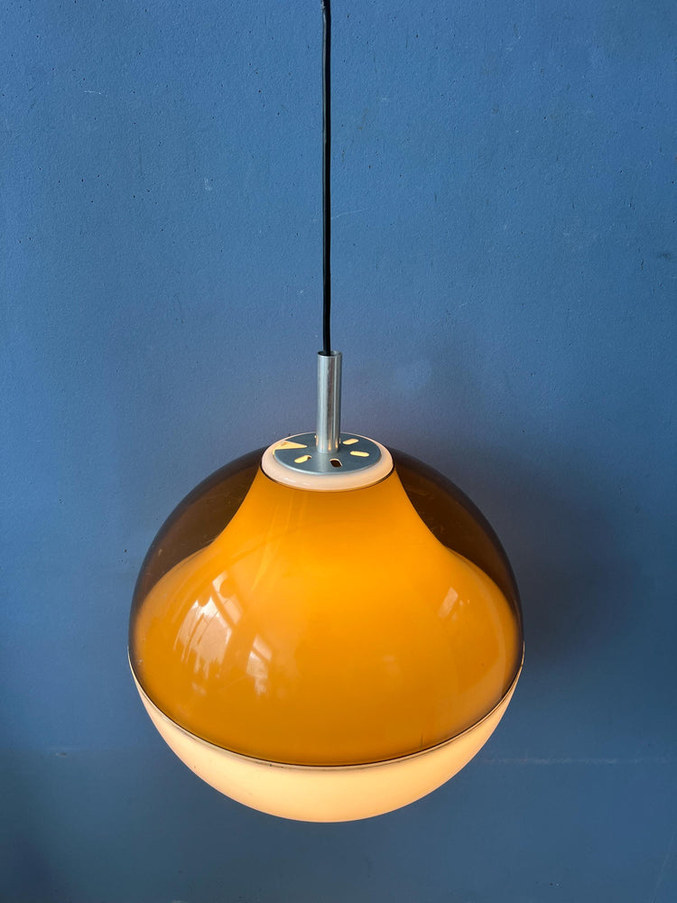 Vintage Plexiglass Space Age Pendant Lamp