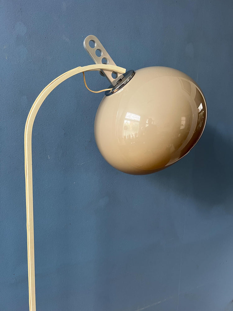 White Mushroom Space Age Floor Lamp by Dijkstra