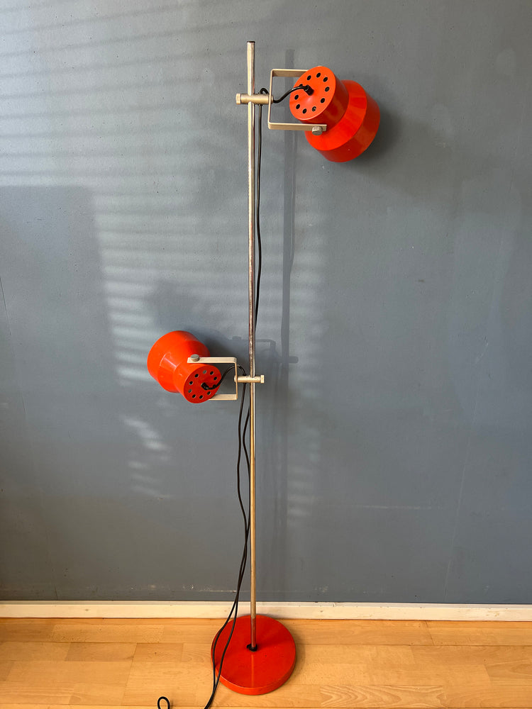 Anvia Orange Mid Century Space Age Floor Lamp