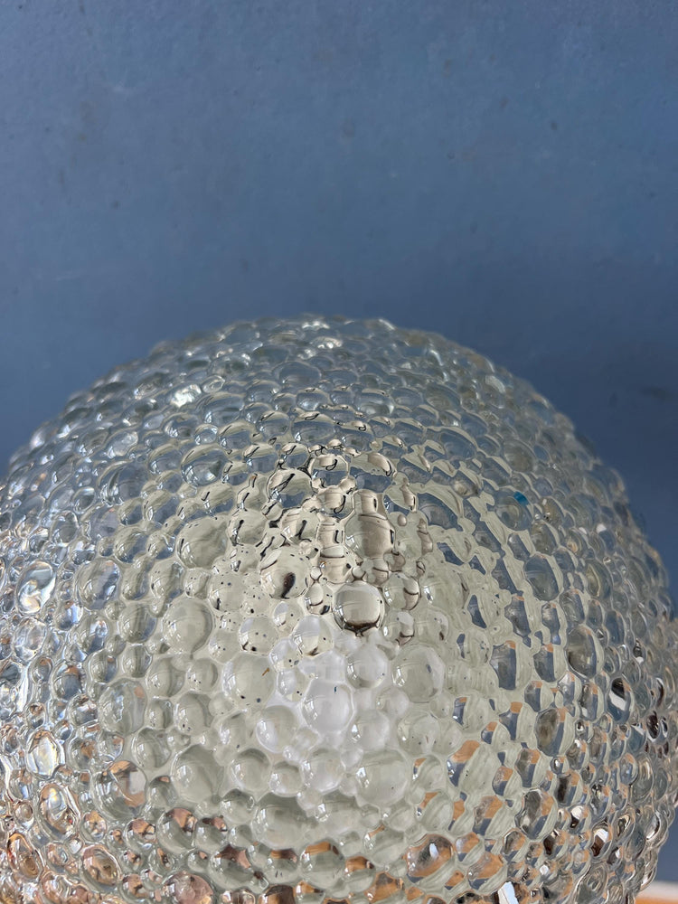 Vintage Helena Tynell Glashütte Flush Mount Glass Ceiling Lamp