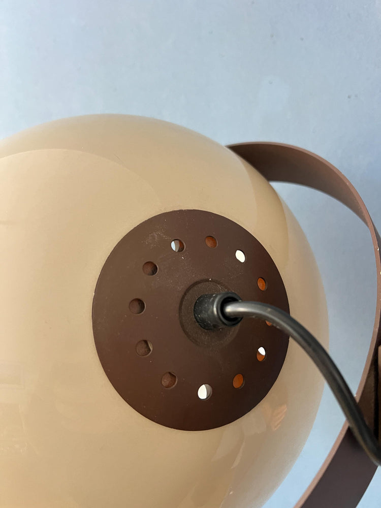 Vintage Swing Arm Dijkstra Space Age Mushroom Wall Lamp