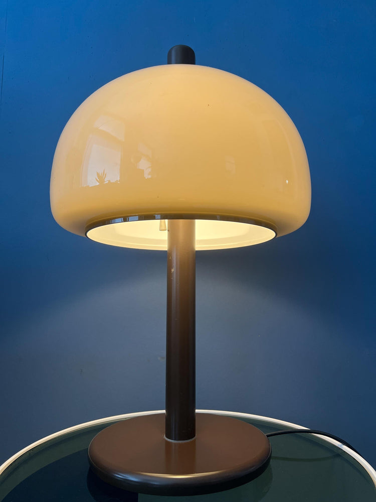 Brown Dijkstra Plexiglass Mushroom Table Lamp
