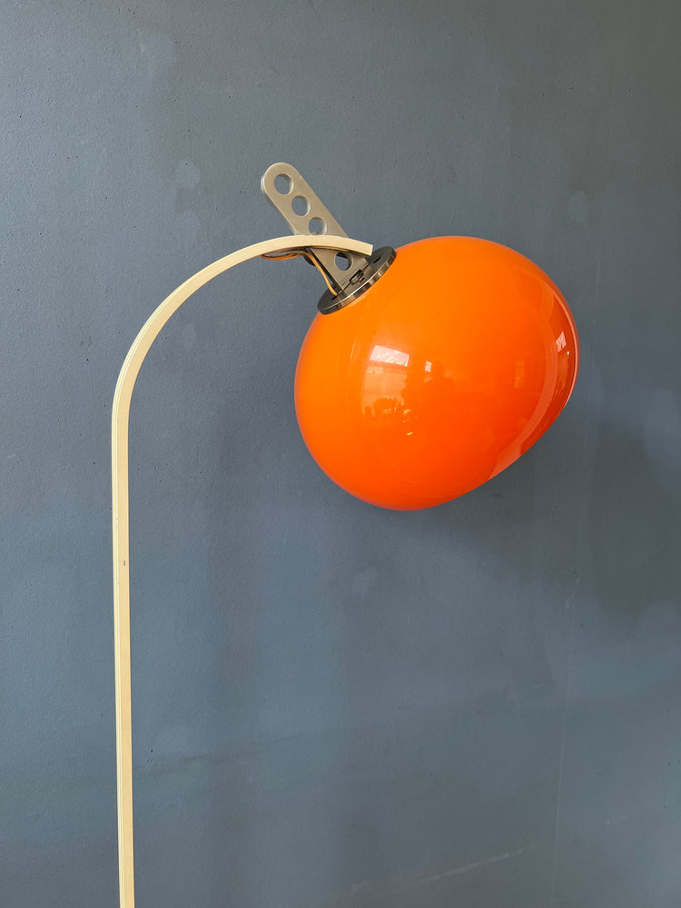 Orange Mushroom Space Age Floor Lamp by Dijkstra