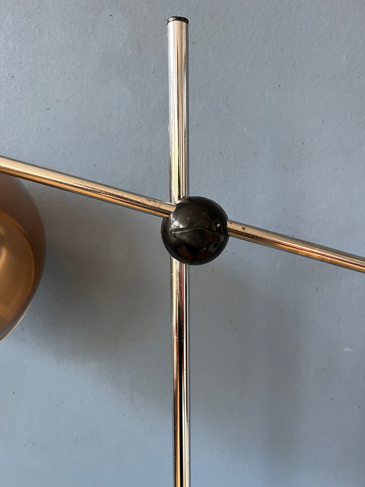 Mid Century Space Age Dijkstra Floor Lamp With Adjustable Arm