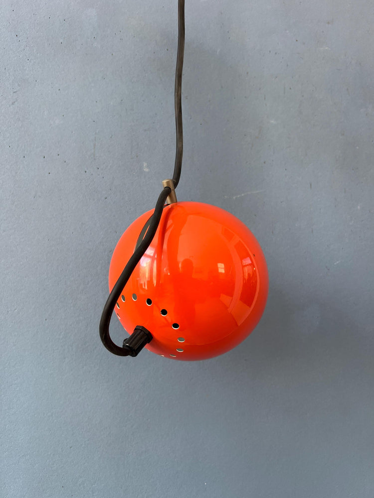 Small Red Adjustable Artimeta Eyeball Pendant Lamp
